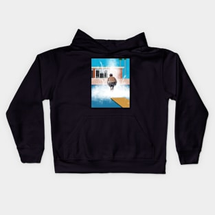 A much bigger splash Kids Hoodie